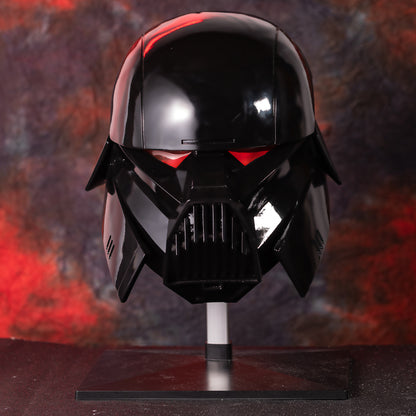 Xcoser Star Wars Black Soldier Mandalorian Series Helm Halloween Maske Kostüm Sammlerstück Requisiten Zubehör