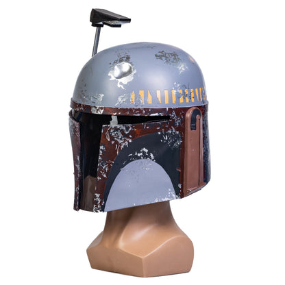 Xcoser Star Wars Boba Fett Mandalorian Bounty Hunter Cosplay Helm aus Kunstharz