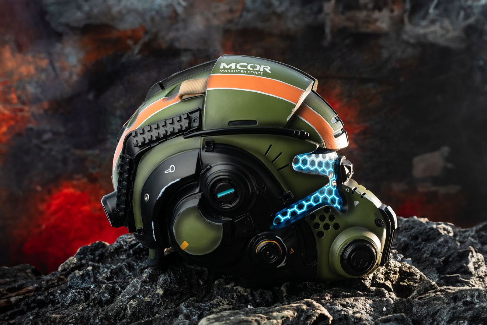 Titanfall 2 Jack Cooper Helmet with selling LED / Cosplay Helmet / Pilot Jack Cooper Helmet / Game Helmet / Titanfall