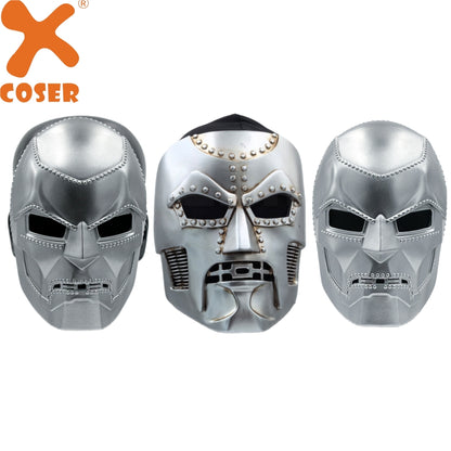 【Neu eingetroffen】Xcoser Doctor Doom Cosplay Maske Prop Harz Film Replik Erwachsene/Kinder Halloween