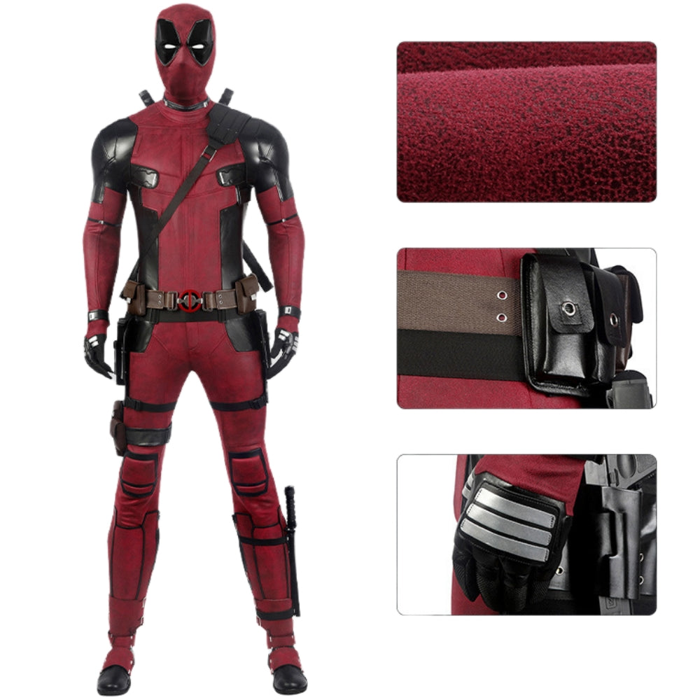 【Neu eingetroffen】 Xcoser Deadpool2 Wade Wilson Ganzanzug Cosplay-Kostüm