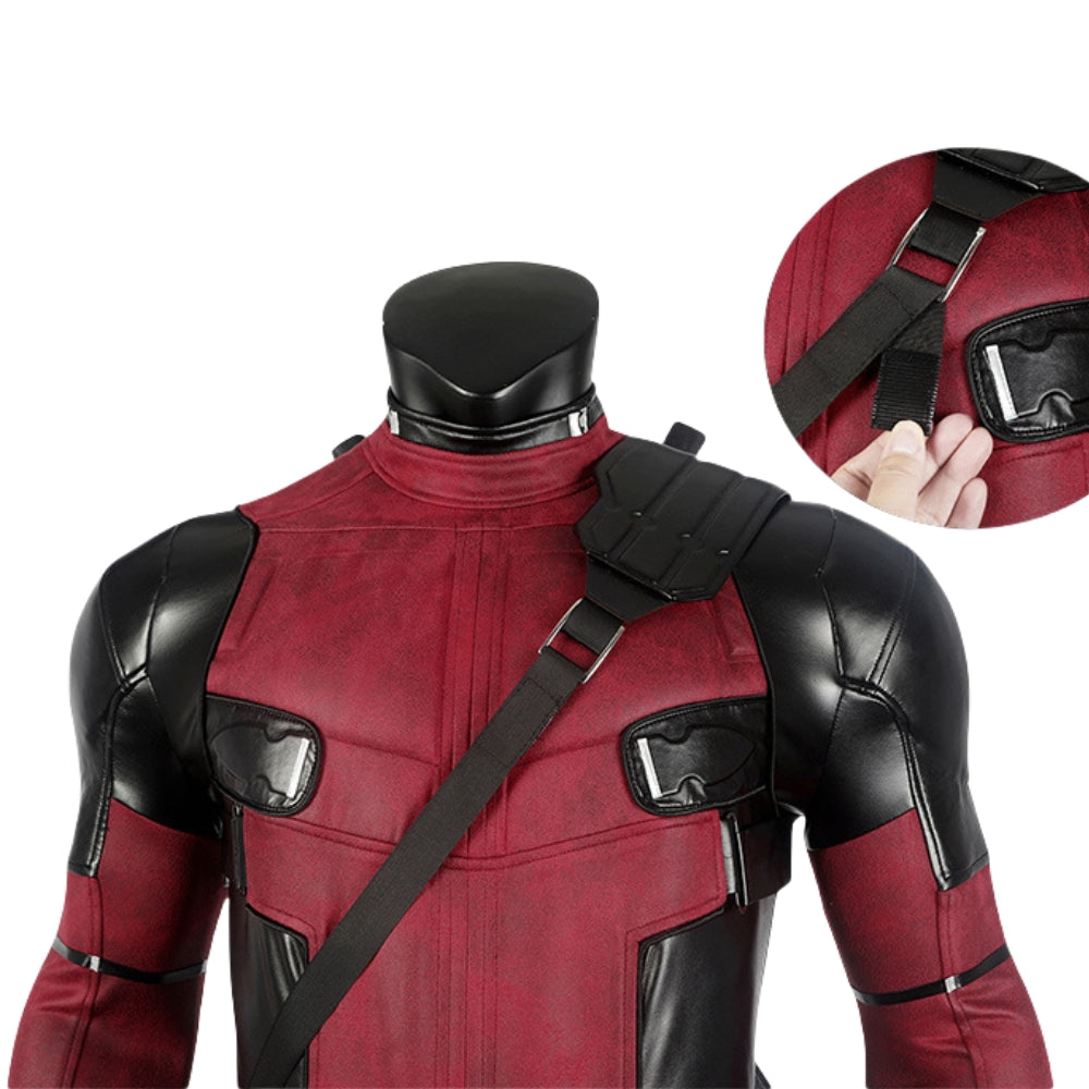 【Neu eingetroffen】 Xcoser Deadpool2 Wade Wilson Ganzanzug Cosplay-Kostüm