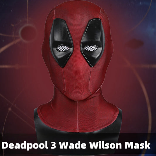 【Neu eingetroffen】Xcoser Deadpool 3 Wade Wilson Cosplay-Maske Requisiten Filmreplik für Erwachsene Halloween