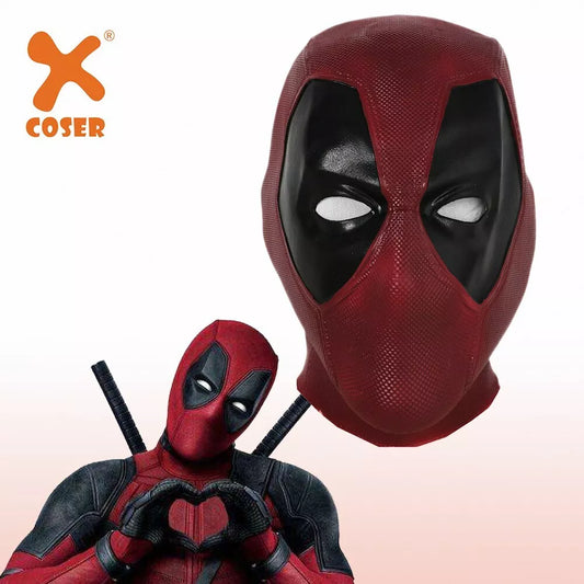 Xcoser Deadpool Maske Film Version Latex Kopf Gesicht