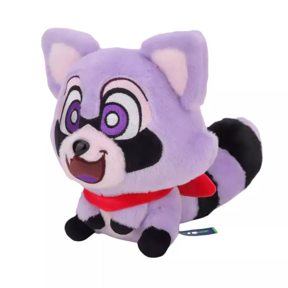 【Neu eingetroffen】Xcoser 2024 Spiel Indigo Park Rambley Raccoon Plüsch Puppe Spielzeug Weiche Angefüllte Kinder Fans Geschenk
