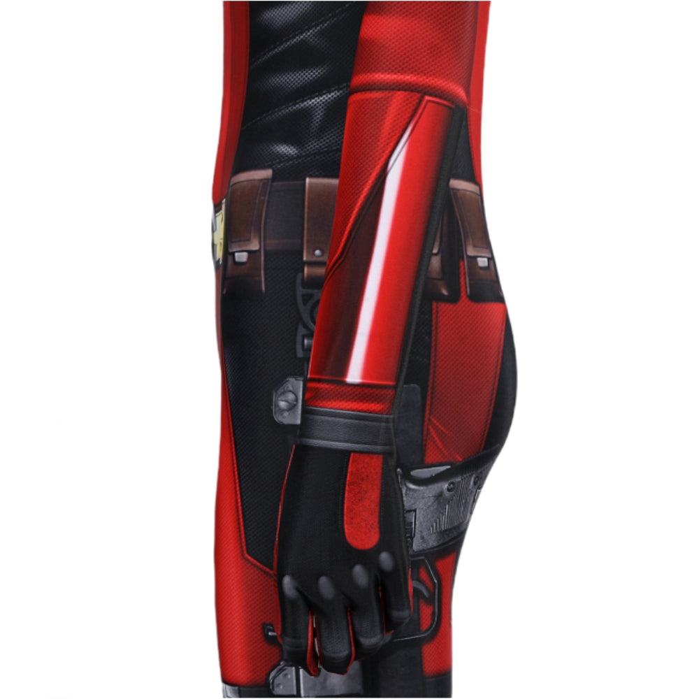 【Neu eingetroffen】Xcoser Deadpool3 Lady Deadpool Cosplay Kostüm Bruce Bodysuit Overall Halloween