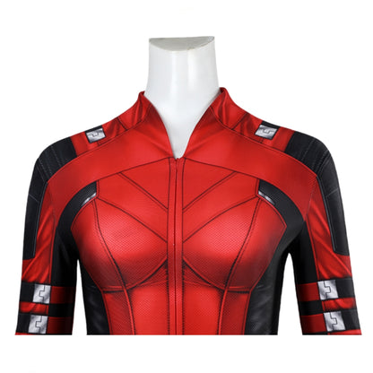 【Neu eingetroffen】Xcoser Deadpool3 Lady Deadpool Cosplay Kostüm Bruce Bodysuit Overall Halloween