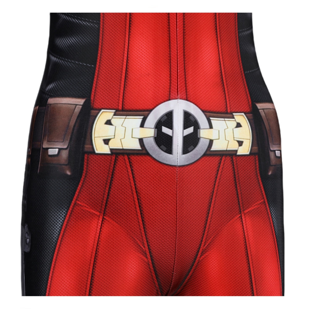 【Neu eingetroffen】Xcoser Deadpool3 Lady Deadpool Cosplay Kostüm Bruce Bodysuit Overall Halloween