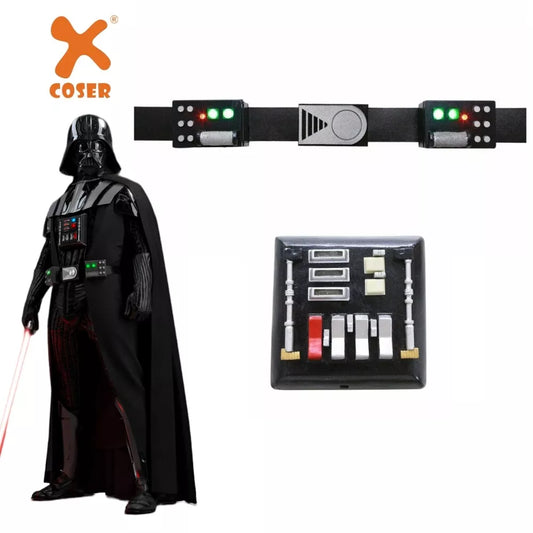 Xcoser Star Wars Darth Vader Gürtel & Brustplatte mit LED-Lichtern Cosplay-Requisiten