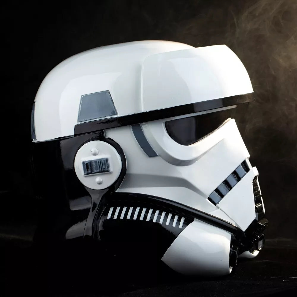 【Neu eingetroffen】Xcoser Solo: A Star Wars Story Imperial Patrol Trooper Helm Cosplay Requisiten Harz Replik