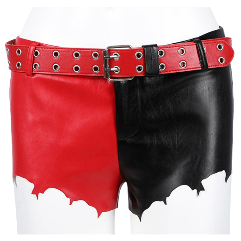 【Neu eingetroffen】Xcoser Suicide Squad ISEKAI Harley Quinn Cosplay Kostüm Perücke Outfit Halloween