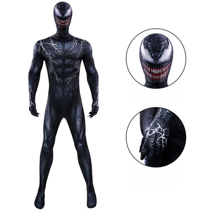 Xcoser 2024 Venom The Last Dance Venom Bodysuit Maske Superheld Cosplay Kostüm Overall