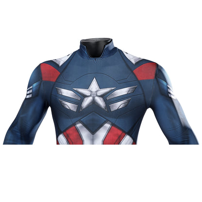 【Neu eingetroffen】Xcoser Captain America 4 Falcon Sam Wilson Cosplay-Overall