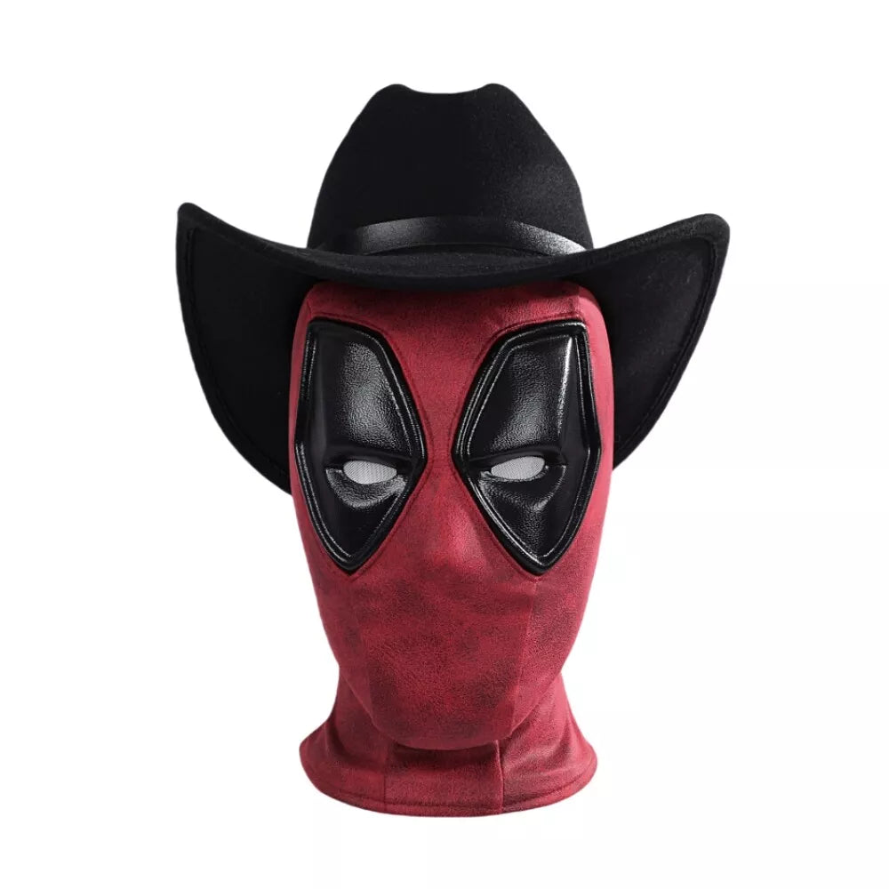 【Neu eingetroffen】Xcoser Deadpool 3 Wade Wilson Cowboy Deadpool Cosplay Kostüm Overall Komplettset