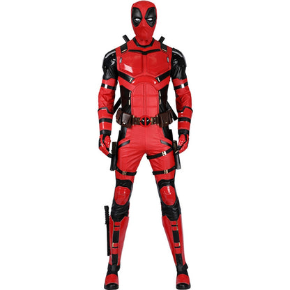 【Neu eingetroffen】 Xcoser Deadpool3 Wade Wilson Hellrot Cosplay-Kostüm