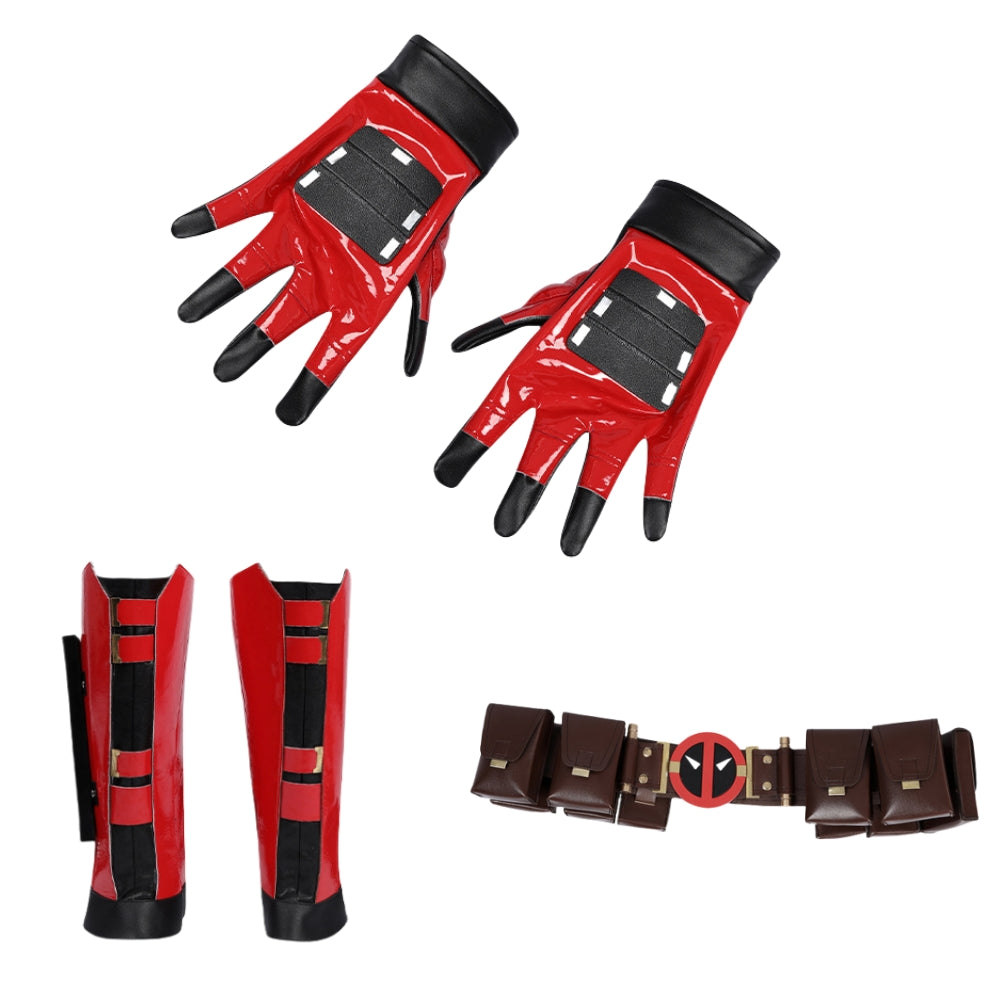 【Neu eingetroffen】 Xcoser Deadpool3 Wade Wilson Hellrot Cosplay-Kostüm