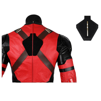 【Neu eingetroffen】 Xcoser Deadpool3 Wade Wilson Hellrot Cosplay-Kostüm