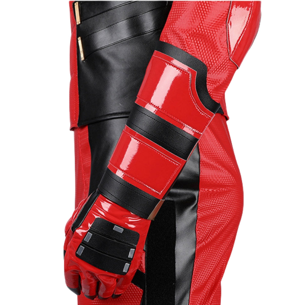 【Neu eingetroffen】 Xcoser Deadpool3 Wade Wilson Hellrot Cosplay-Kostüm