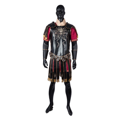 【Neu eingetroffen】Xcoser Gladiator 2 Marcus Acacius Cosplay Kostüm Outfits Komplettset Herren Rollenspiel