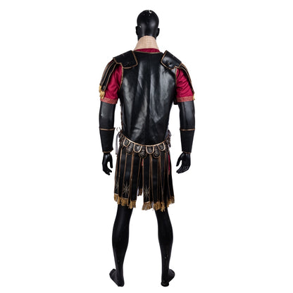 【Neu eingetroffen】Xcoser Gladiator 2 Marcus Acacius Cosplay Kostüm Outfits Komplettset Herren Rollenspiel