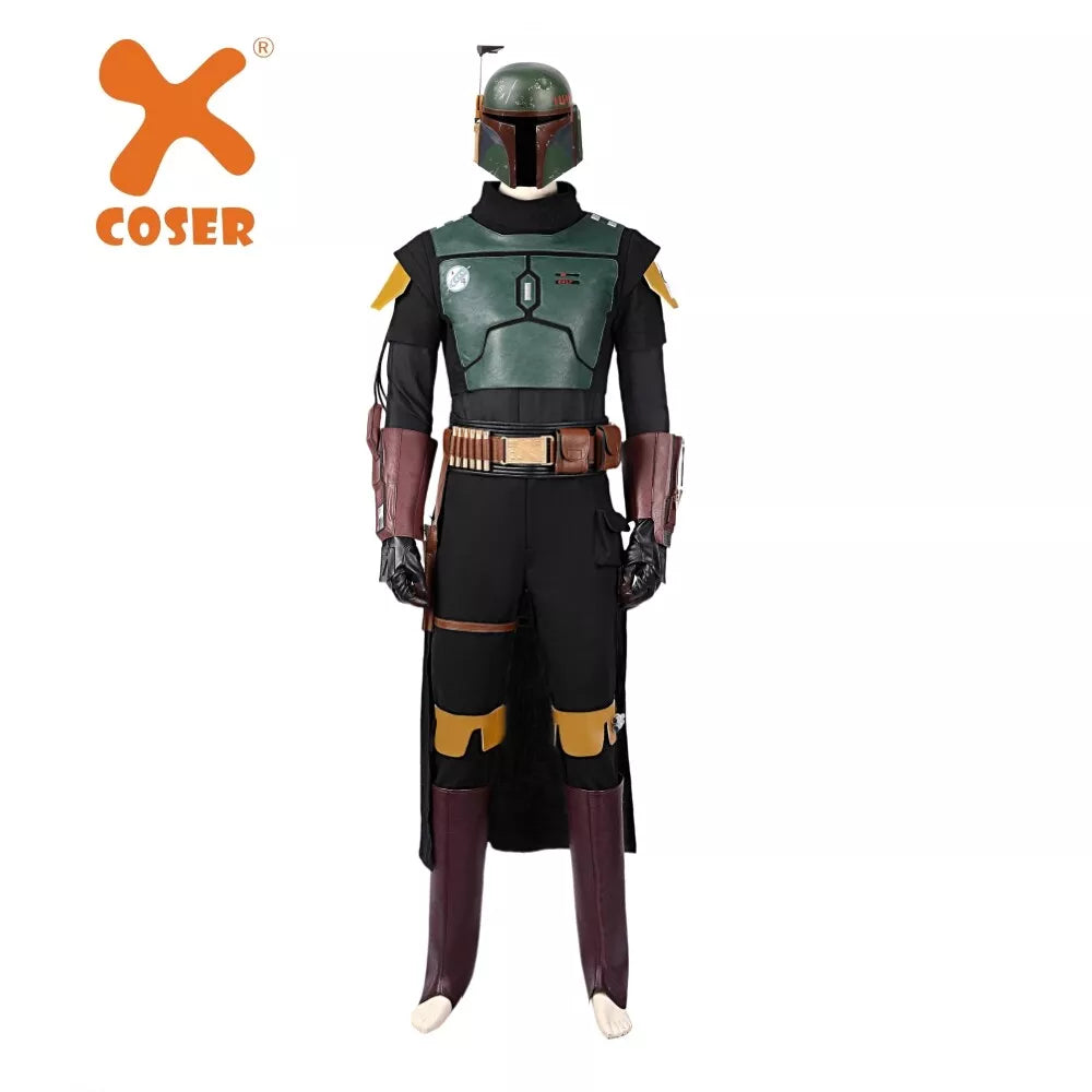 【Neu eingetroffen】Xcoser Star Wars Boba Fett Cosplay Kostüm Outfit Zubehör Komplettset Halloween