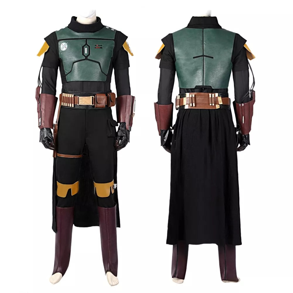 【Neu eingetroffen】Xcoser Star Wars Boba Fett Cosplay Kostüm Outfit Zubehör Komplettset Halloween