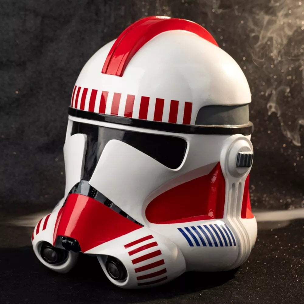 【Neu eingetroffen】Xcoser Star Wars Clone Shock Trooper Helm Cosplay Requisite Maske Harz Film Replik