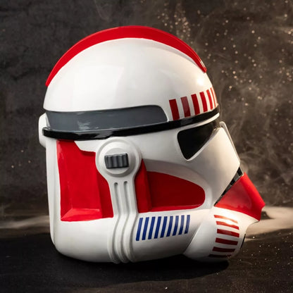 【Neu eingetroffen】Xcoser Star Wars Clone Shock Trooper Helm Cosplay Requisite Maske Harz Film Replik