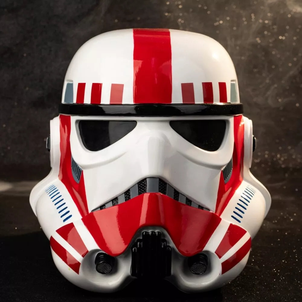 【Neu eingetroffen】Xcoser Star Wars Shock Trooper Helm Cosplay Requisiten Maske Harz 1:1 Film Replik