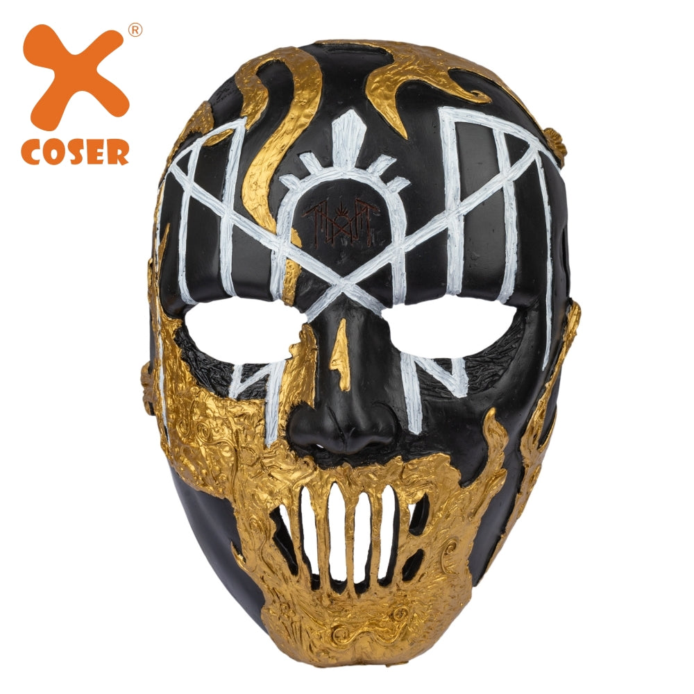 【Neu eingetroffen】Xcoser Rock Band Sleep Vesselposting Gitarrist Maske Erwachsene Cosplay Anpassung